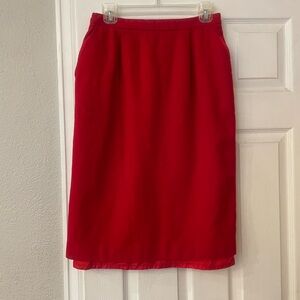 Vintage Pendleton wool skirt